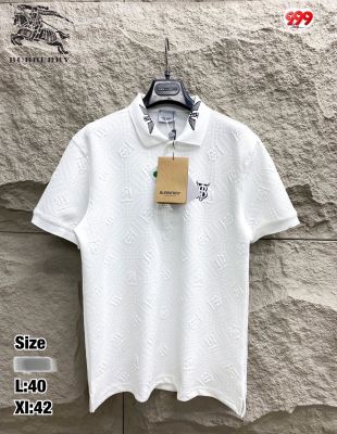 [ยอดฮิต]เสื้อโปโลสีพื้น เสื้อโปโล สำหรับผู้ชาย Men P0I0 Shirt PO95