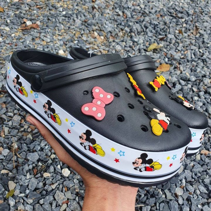 รองเท้า-mickey-mouse-36-40-รุ่นใหม่ล่าสุด-2022-สีมาไหม่สวยมาก-นิ่มใส่สบาย-สินค้าพร้อมจัดส่งจากไทย