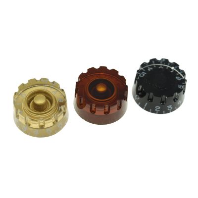 KAISH USA/Imperial Spec LP Guitar Knurled Speed Dial Knobs 24 Fine Spline Control Knobs for Gibson Les Pauls or CTS Pots Guitar Bass Accessories