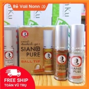 Dầu Lăn Ông Già Siang Pure Oil Ball Tip 3cc Vàng , Bạc Giảm Cảm Cúm