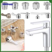 OVCHED SHOP 1Pcs อุปกรณ์ห้องน้ำ มือจับสวิตช์ Faucet แกน Handwheel ที่จับอ่างล้างหน้า วาล์วสามเหลี่ยม รางน้ำขนาดเล็ก Faucet Handle