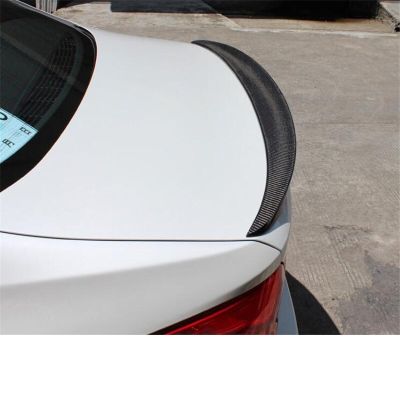 สำหรับจริงคาร์บอนไฟเบอร์สปอยเลอร์อุปกรณ์เสริม F10 BMW 5 Series รถลำต้นด้านหลังลิปหางปีกอานิสงส์ BMW5ร่างกายชุด P สไตล์2011-2017