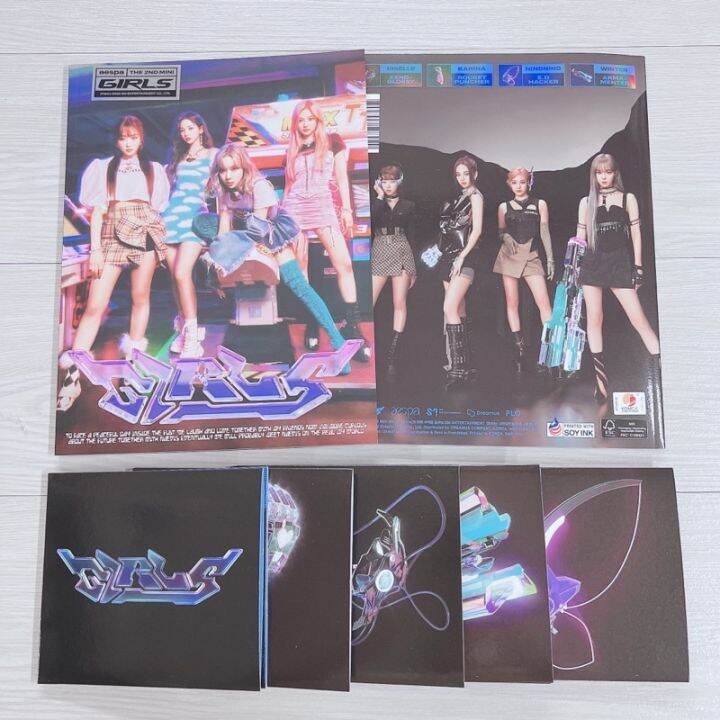 【ready Stock】 ♦aespa 2nd Mini Girls Album Real World Kwangya Digipack