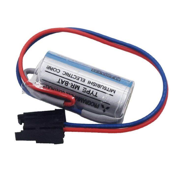 mr-bat-แบตเตอรี่ลิเธียม-mitsubishi-servo-แบบดั้งเดิมดั้งเดิม-2023-2022-a6bat-er17330v-3-6v-พร้อมปลั๊ก