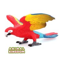 Animal Kingdom - โมเดล Parrot นกแก้ว แดง ขนาด 9.50 CM (จากสงขลา)