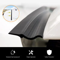 Auto แถบซีลยางรถ Trunk Lid Gap Seal Strip สติกเกอร์ยางสีดำสำหรับ SUV Hatchback Upper Edge กันฝุ่นรถ Accessories