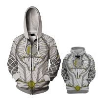 Moon Knight Zipper hoodie superhero Marc Spector sweater 3d print jacket