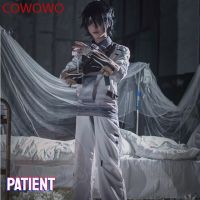 COWOWO Game Identity V Patient Cosplay Costume Game Cos Identity V Cosplay Patient Emil Costume And Cosplay Wig