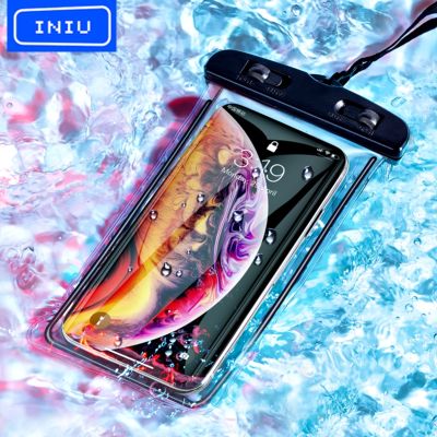 （cold noodles）    INIU IP68สากลกรณีโทรศัพท์กันน้ำกระเป๋ามือถือปกคลุมสำหรับ IP Hone 13 12 11 Pro Max X Xs 8 Xiaomi หัวเว่ยซัมซุง