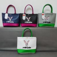 ☋¤℡ New golf handbag ladies shoulder bag clutch small bag golf bag multifunctional storage bag