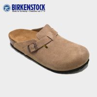 Birkenstocks Baotou mens and womens soft-sole cork slippers boston series