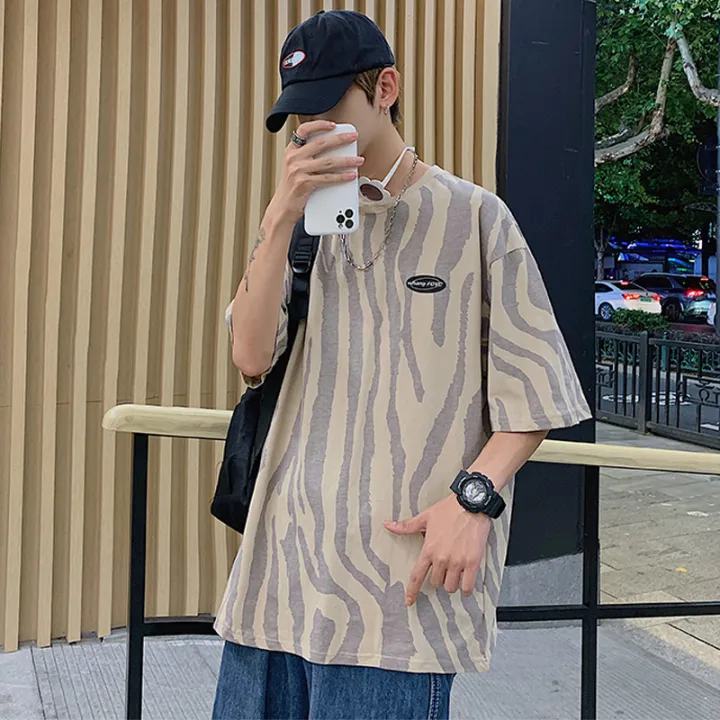 พร้อมส่ง-oversize-เสื้อคู่-เสื้อยืดแขนสั้น-st41