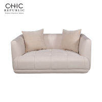 CHIC REPUBLIC FILLA/2,โซฟา 2 ที่นั่ง - สี ครีม , เทาเข้ม