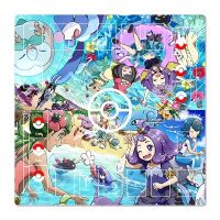 2 Player Acerola Game Mat For Pokemon Trading Card Game Stadium Board Playmat No Stitched Edges For Compatible Game Trainers