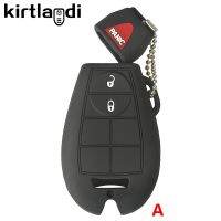 Silicone Key Holder Keychain Cover For Dodge Caravan For Chrysler Grand Voyager 300 C For Jeep Grand Cherokee Car Key Case Shell