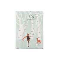 MOLB 365 Days Personal Diary Planner Hardcover Notebook Diary 2019 Office Weekly Schedule