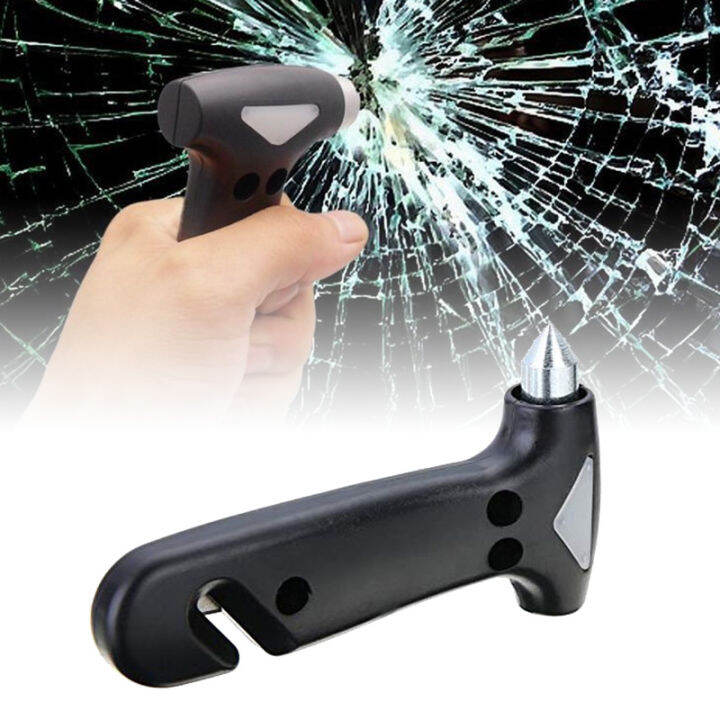 Safe Hammer Pro Auto 4-teilig - Notfallhammer Für Autoscheiben & Gurte