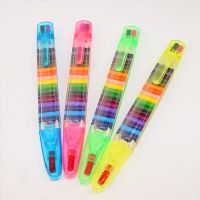 20 Colors Childrens Drawing Crayons Student Color Crayons Painting Tool Graffiti Pen Oil Pastel Set