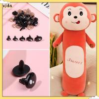 VJDA 20/40pcs สีดำ ตุ๊กตาสัตว์ ของเล่นเด็ก DIY ตาความปลอดภัยรูปไข่ งานฝีมือหุ่น สำหรับหมีขาว อุปกรณ์ตุ๊กตาตุ๊กตา