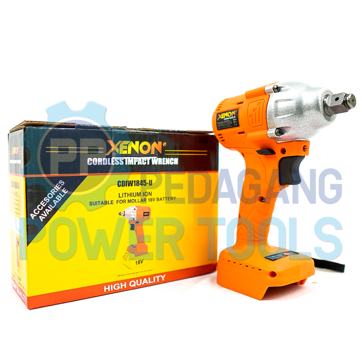XENON CDIW1845U CORDLESS IMPACT WRENCH 18V TANPA CHARGER BATERAI