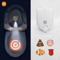 ⊙ Xiaomi Toilet Bowl Night Light With Motion Sensor Backlight 8/ 16 Colors USB Rechargeable RGB Lamp Projectors For Children Room