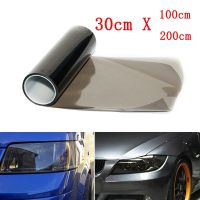 30cm Car Light Film Matte Black Car Wrap Vinyl Tint Headlight Taillight Fog Light Vinyl Film Rear Lamp Tinting Film Exterior