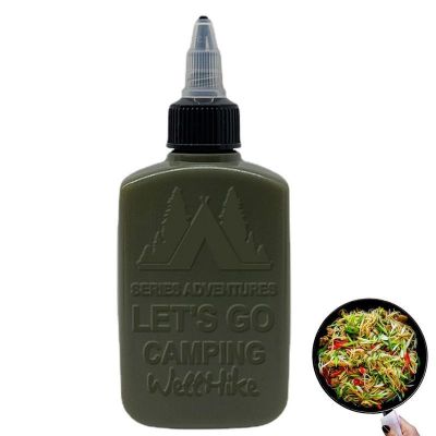 ◘◈ 100ML Outdoor Oil Squeeze Bottles For Ketchup BBQ Sauces Olive Oil Bottle Dispenser Squeeze Sauce Bottle Outdoor Tool