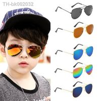 ✥ New Kids Sunglasses Fashion Colorful Boys Girls Reflective Sun Glasses Children Baby UV400 Outdoor High Definition Eyewear