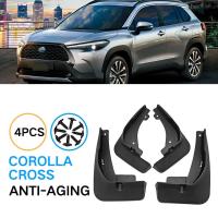 CCBEST บังโคลนรถ4x แผ่นบังโคลนสำหรับ Toyota Corolla Cross 2020-2023 Punch Free