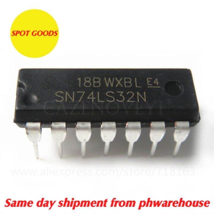 74LS32 7432 QUAD 2-INPUT OR GATE IC♞ | Lazada PH