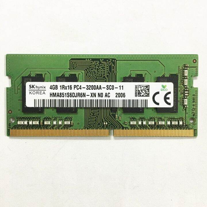 Sk hynix 4GB 1Rx16 PC4-3200AA-SC0-11 DDR4 RAMS 4GB 3200MHz หน่วยความจำ ...
