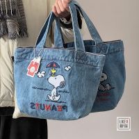 【BA】▦♗ Portable Cowboy Student Cute Cartoon Tote Bag Bucket Lunch Box Bag