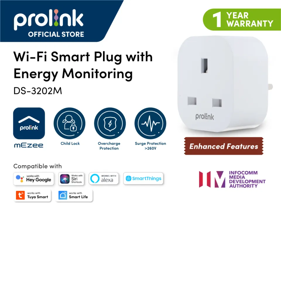 Smart home! (Set timer and save cost) Prolink 13A socket Wi-Fi