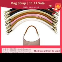 30/40/60Cm Pu Bag Strap Braided Rope Bag Accessories Metal Hook Buckle Shoulder Bag Strap Bag Handle Fashion Womem 39;S Bag Straps