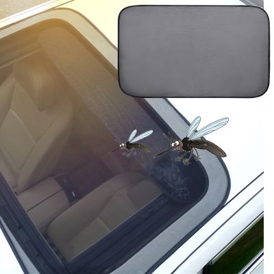 hot【DT】 Magnetic Moonroof Sunroof Mesh Car Roof Awnings Cover Camping Kept The Bugs Out Anti-Mosquito Trips SUV Tent