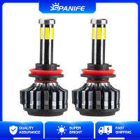 Spanife 360 degree LED Bulbs 15000Lm Led Headlight Bulbs LED H7 H11 H1 H3 H4 60w 6 sides lamps 9005 9012 9004 9007 H13 880 881