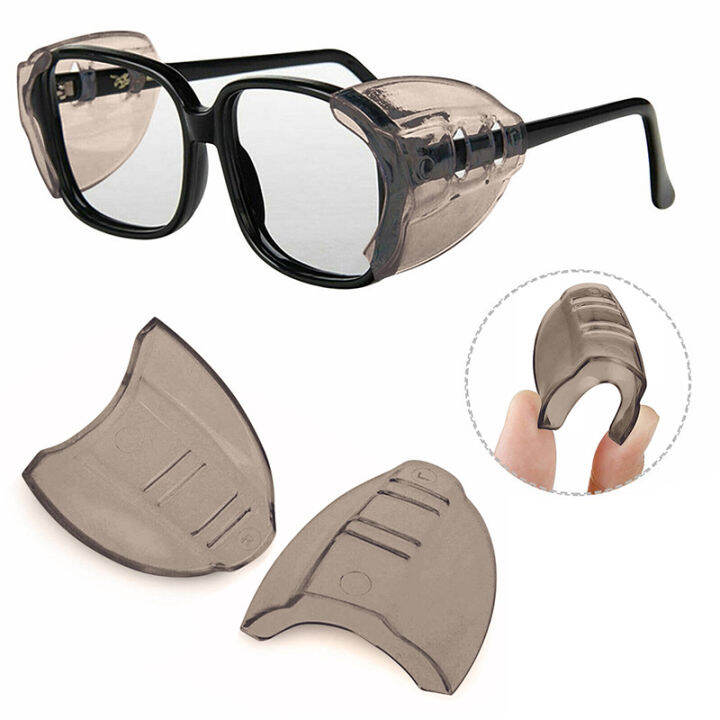 Side Shields for Eye Glasses Slip-On Safety Glasses Flexible Shield ...