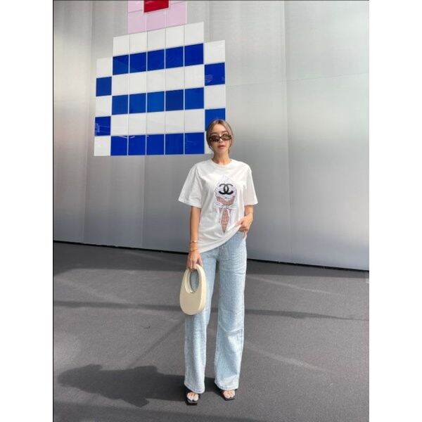 cc-ice-cream-oversize-t-shirtเสื้อยืดทรง-oversize-เนื้อผ้านิ่มเกรดพรีเมี่ยมใส่สบายสกรีนลายน่ารักมาก