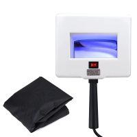 Portable Magnifying Analyzer Facial Woods Lamp Plastic with Shade Cloth for Skin Testing