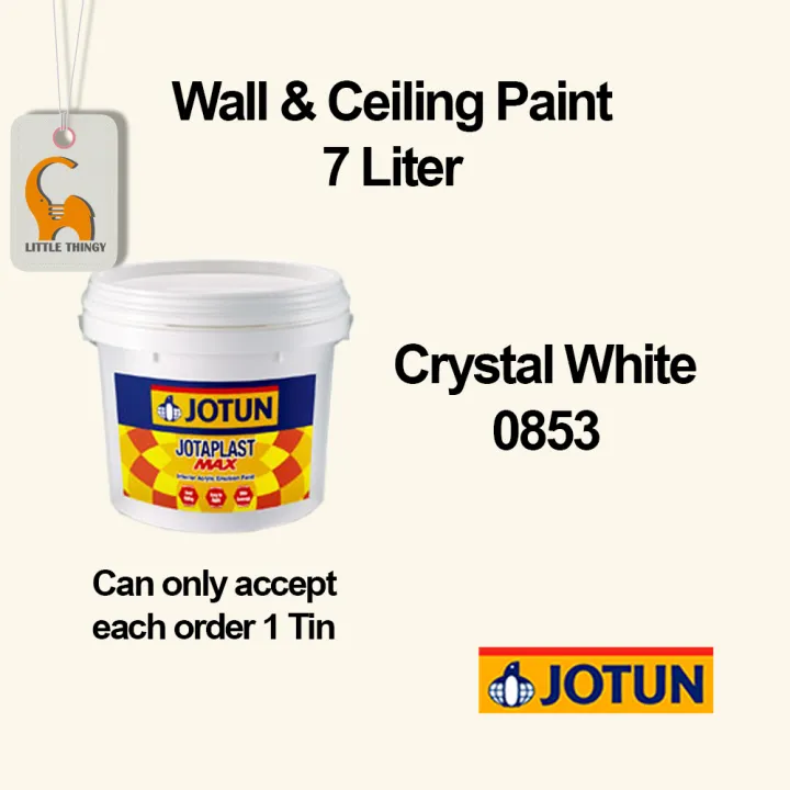 Jotun Jotaplast Max 7L Crystal White 853, Interior Acrylic Emulsion