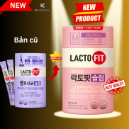 PHIÊN BẢN MỚI Lacto-fit Slim màu tím 60 gói Giảm cân với 2 tỷ CFU lợi