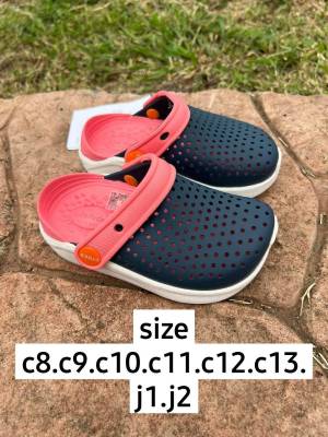 (สินค้าขายดี) SIZE.C8-J3 US รองเท้าแตะเด็กC_ROCS มี 6 สี รองเท้าแตะใส่เที่ยว รองเท้าแตะเด็ก รองเท้าแตะแฟชั่น รองเท้าแตะลำลอง เบา ใส่สบาย [SDT015]