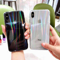 【love beautiful clothes】เคสโทรศัพท์เลเซอร์สีรุ้ง,เคสใสสำหรับ iPhone 12 Mini X Xr Xs Max 7 7Plus 8 8Plus 6 S 6 S 11 Pro Max SE 2020