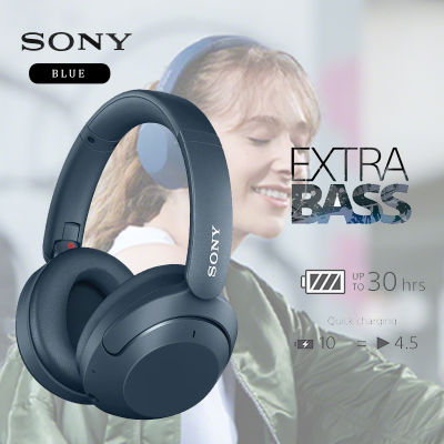 【ต้นฉบับ】Sony WH-XB910N หูฟังบลูทูธ หูฟังBluetooth หูฟังไร้สายHeadphone Stereo Wireless Noise Cancelling Headphones ไมโครโฟนในตัว for/IOS/Android/Ipad/PC Over-ear Wireless Headphones Sony Bluetooth Headphones