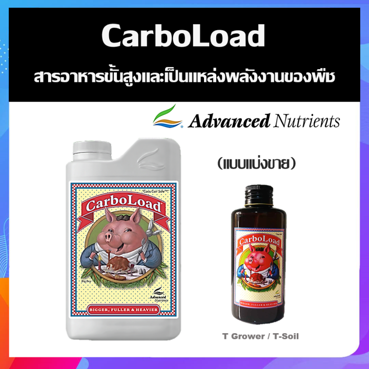 Carbo Load Advanced Nutrients คาร์โบโหลดสารอาหารขั้นสูง / ช่วยให้ต้นไม้