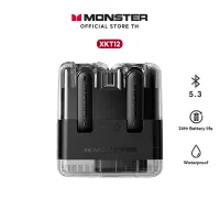 Monster XKT12 Gaming Earphones Bluetooth 5.3 TWS Wireless Headset HIFI Sound Earbuds Noise Reduction Headphones