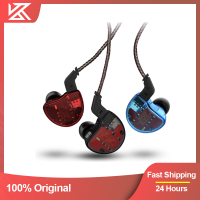 KZ ZS10 Earphones In Ear Monitor Sport Earbuds 4BA+1DD Hybrid Technology Noise Cancelling HIFI Headphones HIFI Bass Game Headset