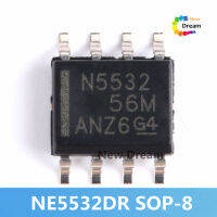 10ชิ้น NE5532DR SOP-8เสียงรบกวนต่ำแบบ Dual การดำเนินงานเครื่องขยายเสียง NE5532 IC ชิปแพทช์5532DR