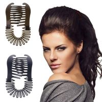 Hair Claw Women Hair Comb Banana Clip Hair Riser Claw Hair Accessories Fashion Plastic Flexible Headwear