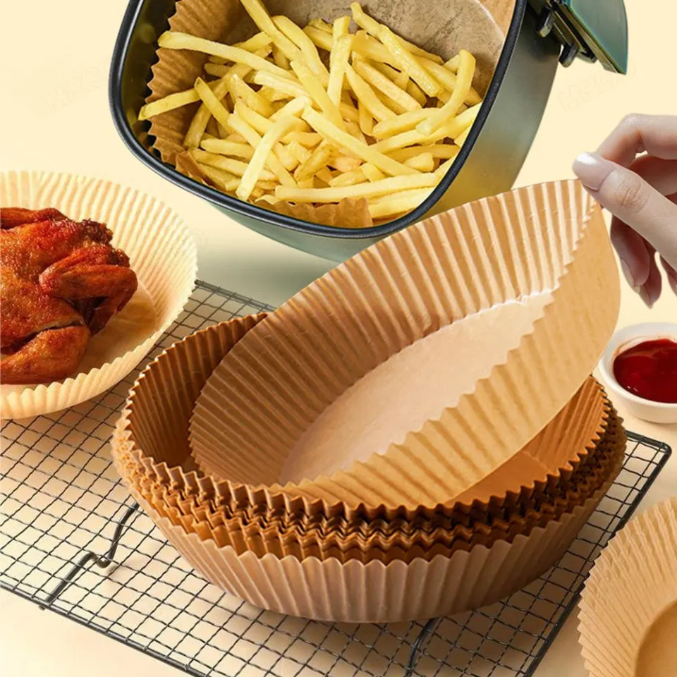 Special Paper for air fryer Baking Pan Pad airfryer bakpapier Oil-proof  Oil-absorbing Paper for Household BBQ Plate Oven Kitchen